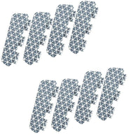 HKM-537107 Reflective Bicycle Spoke Clips for Enhanced Safety on Wheels