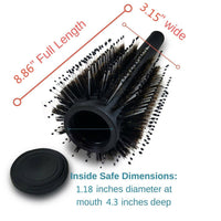 HKM-337107 Versatile Plastic Roller Comb Storage Box for Easy Organization