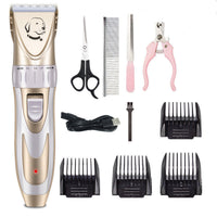 HKM-686675 Ceramic Blade Electric Pet Shaver with USB Charging and 150 Minutes Usage Time
