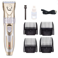 HKM-686675 Ceramic Blade Electric Pet Shaver with USB Charging and 150 Minutes Usage Time