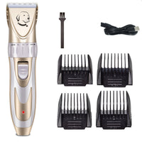 HKM-686675 Ceramic Blade Electric Pet Shaver with USB Charging and 150 Minutes Usage Time