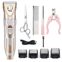 HKM-686675 Ceramic Blade Electric Pet Shaver with USB Charging and 150 Minutes Usage Time