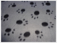 HKM-647251 Double-Sided Pet Blanket with Claw Prints for Comfortable Bedding and Versatile Use