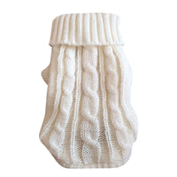 HKM-122707 Warm Thick Knit Pet Sweater for Cats in Various Colors