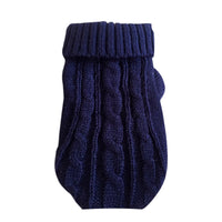 HKM-122707 Warm Thick Knit Pet Sweater for Cats in Various Colors