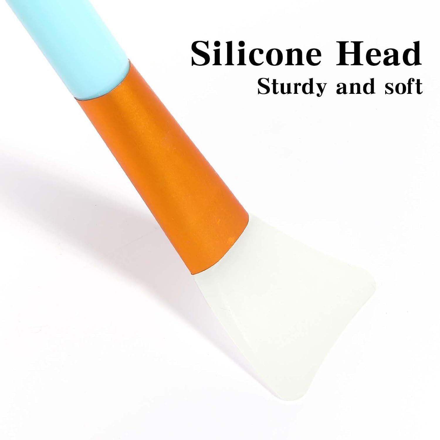 HKM-400339 Silicone Face and Body Mask Applicator - Reusable Spatula Brush for Precision Application in 6 Colors