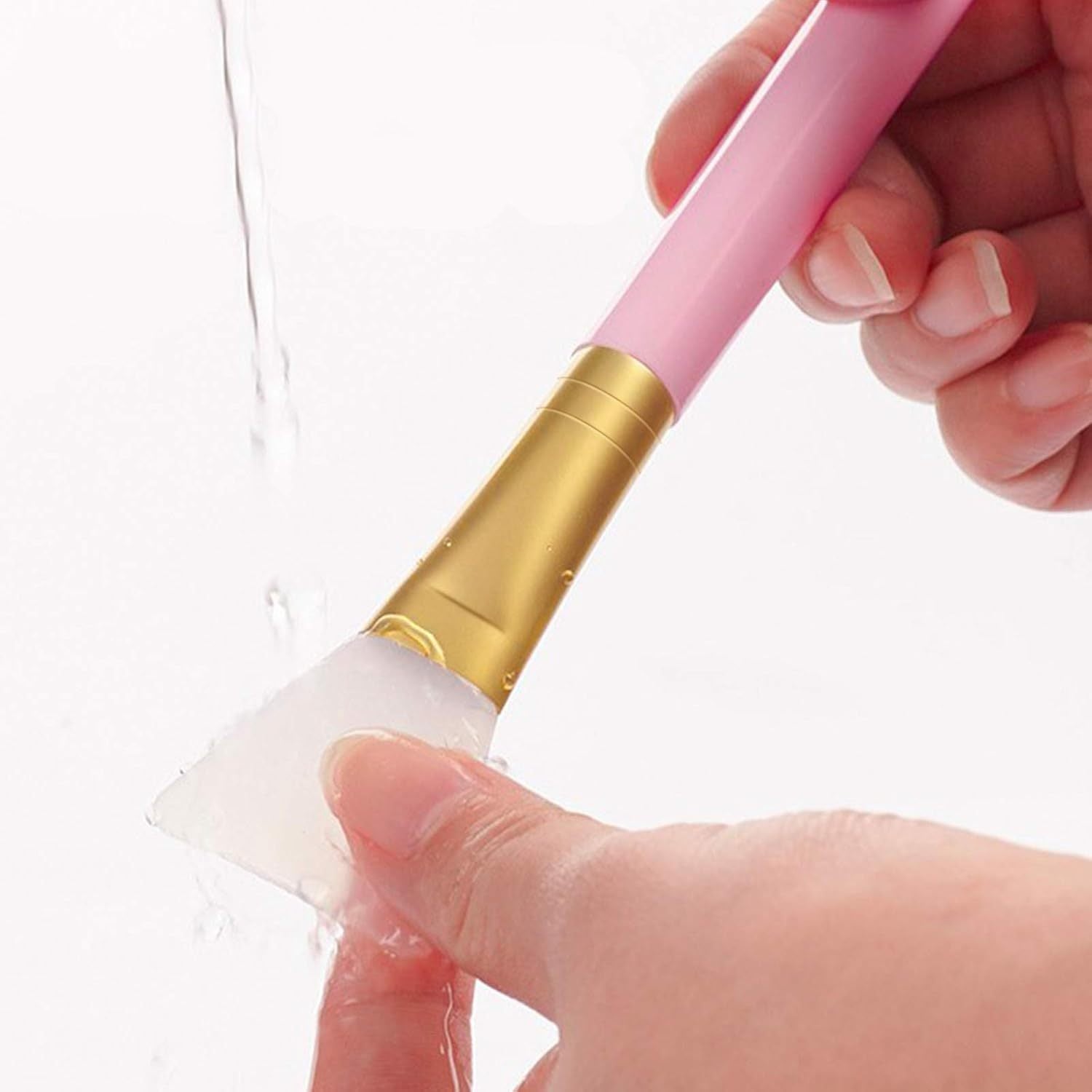 HKM-400339 Silicone Face and Body Mask Applicator - Reusable Spatula Brush for Precision Application in 6 Colors