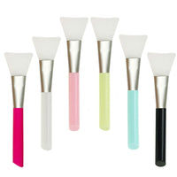 HKM-400339 Silicone Face and Body Mask Applicator - Reusable Spatula Brush for Precision Application in 6 Colors
