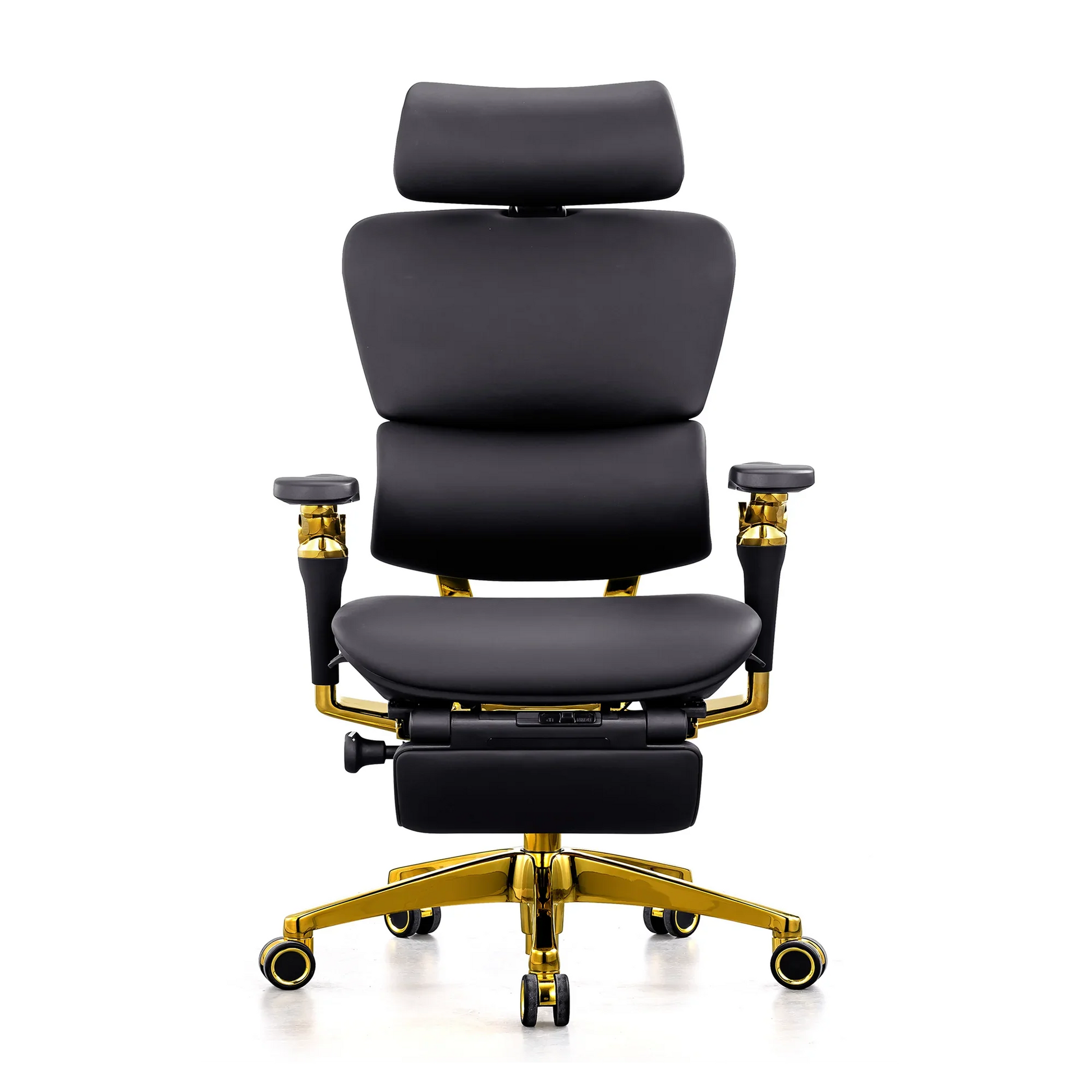 KTX-284115 Ergonomic Leather Executive Office Chair with 7D Armrests for Meeting Rooms