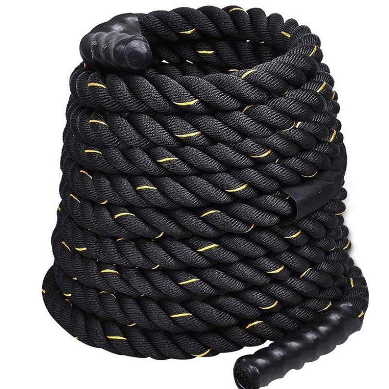HKM-100435 Versatile Arm Strength Training Battle Rope for Home Fitness and Tactical Workouts