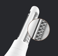 HKM-497491 Portable Electric Ear Nose Eyebrow Hair Trimmer - Waterproof Mini Shaver with High-Speed Motor and Sharp Cutter Head