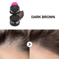 HKM-505043 Forehead Hairline Mud Powder for Natural Hair Replacement – Black, Dark Brown, Medium Brown (4G)