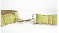 HKM-590483 Comfortable Polyester Dog Collar in Green and Blue - Various Sizes Available