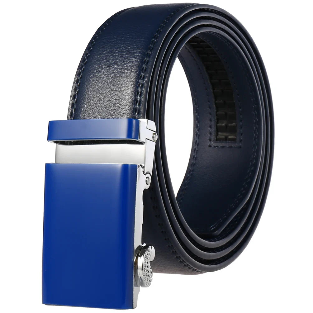 HKM-755475 Genuine Cow Leather Belt for Men - Model LY33-77780-1