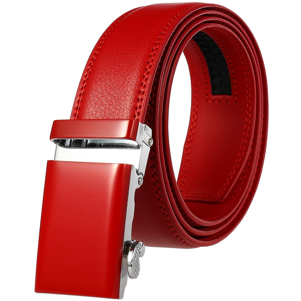 HKM-755475 Genuine Cow Leather Belt for Men - Model LY33-77780-1