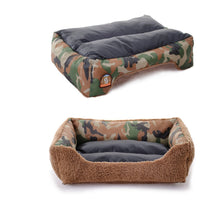 HKM-578259 Military Style Camouflage Pet Kennel - Waterproof Oxford with PPCotton Filler, Sizes S to L