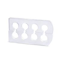 HKM-379987 Transparent Silicone Five-Toe Separator for Comfort in Sports and Casual Shoes