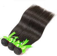 HKM-665939 Natural Straight Real Hair Wig in European and American Style