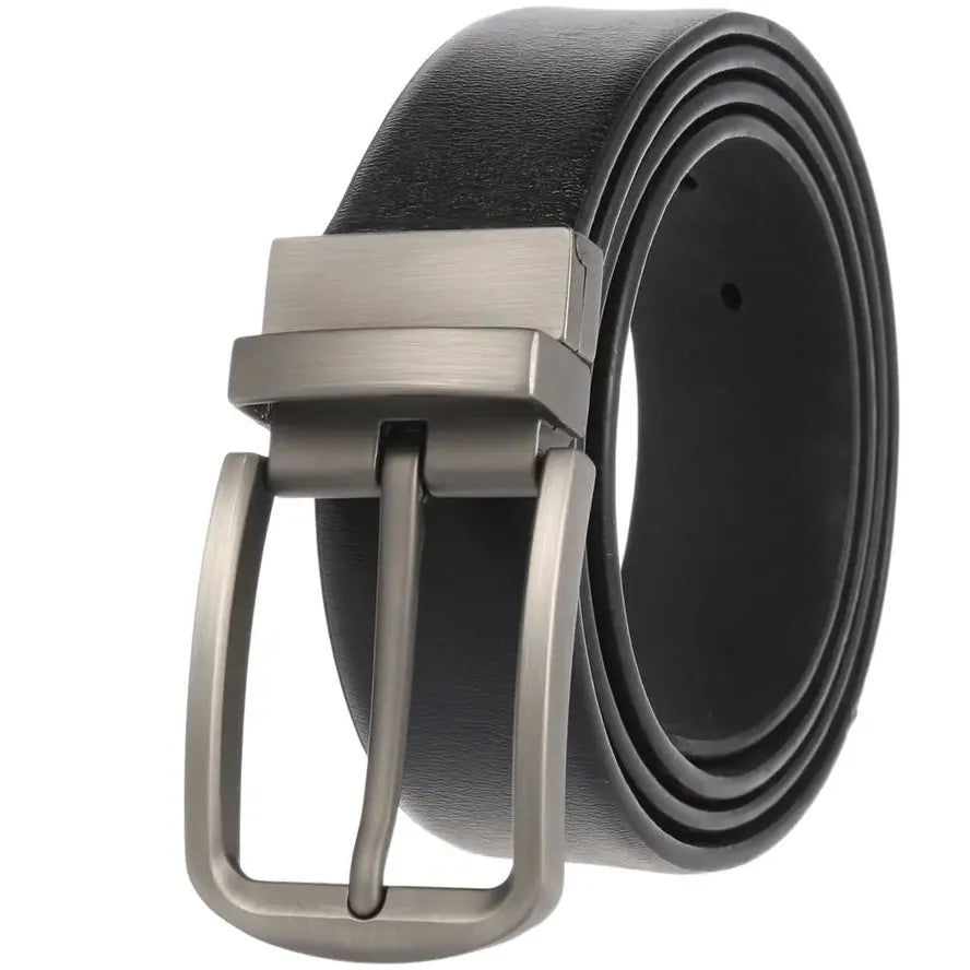 HKM-557715 Genuine Leather Pin Buckle Belt for Versatile Style and Comfort