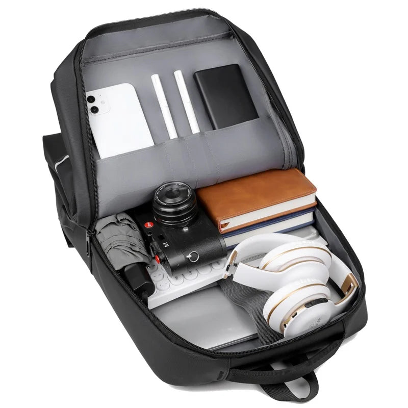 KTX-994259 Custom Logo Business Laptop Backpack with USB Charging Port and Large Capacity for Travel and Work