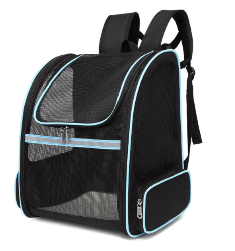 HKM-640019 Breathable Full Mesh Pet Carrier Bag for Comfortable Travel