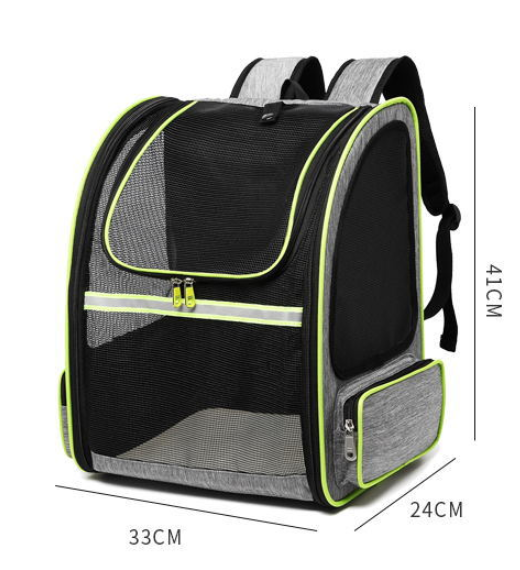 HKM-640019 Breathable Full Mesh Pet Carrier Bag for Comfortable Travel