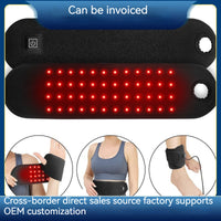 HKM-968083 Infrared Heating Therapy Band for Sports Recovery and Injury Relief, 11W Power, Type-C Black Design