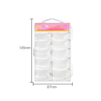 HKM-541523 Nail Art Complete Set with Manicure Lamp, Extension Glue, and Cleaning Tools