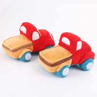 HKM-517843 Plush Car Dog Toy with Sound for Chewing and Playtime