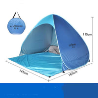 HKM-715283 Quick-Open Outdoor Curtain Tent for Convenient Sun Protection
