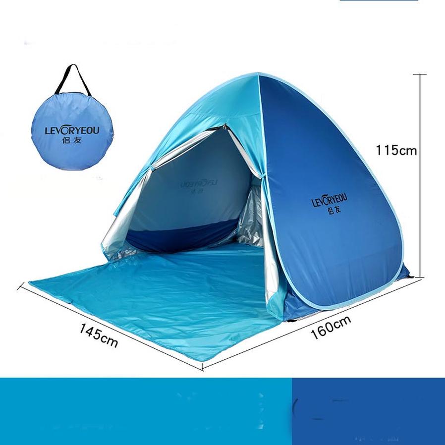 HKM-715283 Quick-Open Outdoor Curtain Tent for Convenient Sun Protection