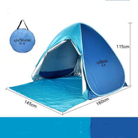 HKM-715283 Quick-Open Outdoor Curtain Tent for Convenient Sun Protection