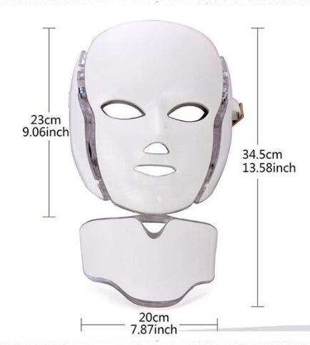 HKM-205523 LED Photon Rejuvenation Face Mask for Skin Therapy and Neck Care