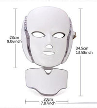 HKM-205523 LED Photon Rejuvenation Face Mask for Skin Therapy and Neck Care