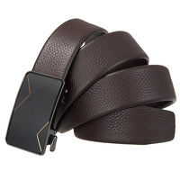 HKM-062739 Men's First Layer Cowhide Casual Belt - Durable and Stylish Accessory, Model LY36-25640-5