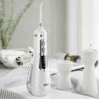 HKM-917715 Portable Electric Dental Flusher with Carrying Case - Model V500, White or Black Options