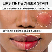 HKM-497299 Long-Wear Lip Tint with Buildable Color for Lips and Cheeks - 4 ML