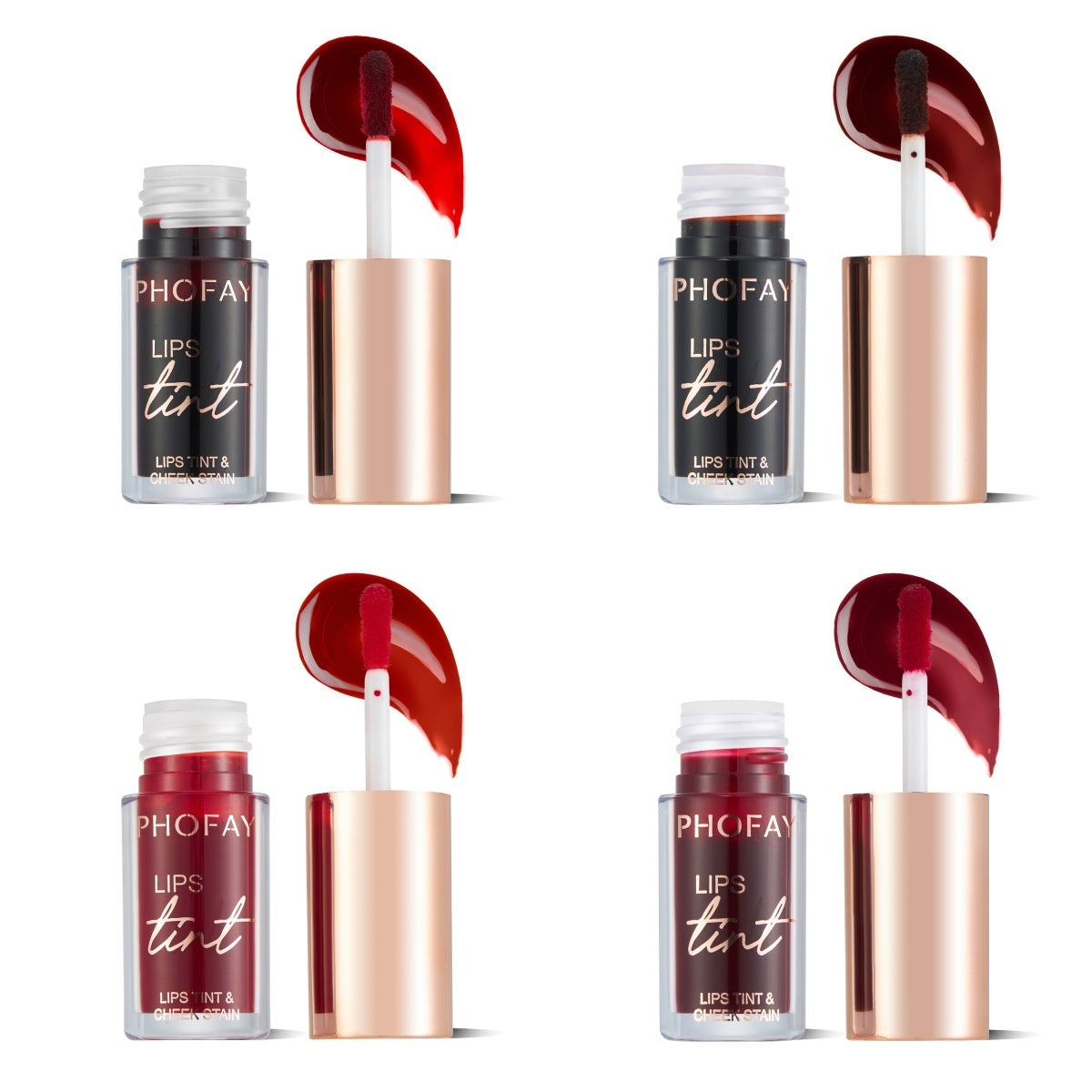 HKM-497299 Long-Wear Lip Tint with Buildable Color for Lips and Cheeks - 4 ML