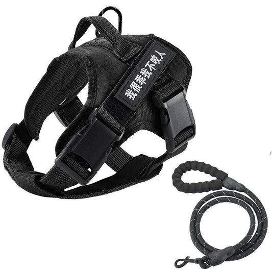 HKM-716115 Breathable Mesh Dog Vest with Chest Strap and Leash Attachment