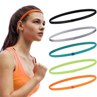 HKM-572691 Unisex Silicone Non-Slip Sweat-Wicking Sports Headband