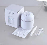 HKM-092435 Large Capacity Mini USB Spray Humidifier for Home and Car - Simple and Practical Design