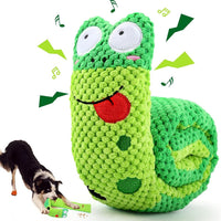 HKM-710995 Interactive Squeaky Dog Puzzle Toy for Foraging and Stress Relief - Suitable for Small, Medium, and Large Dogs