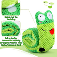HKM-710995 Interactive Squeaky Dog Puzzle Toy for Foraging and Stress Relief - Suitable for Small, Medium, and Large Dogs