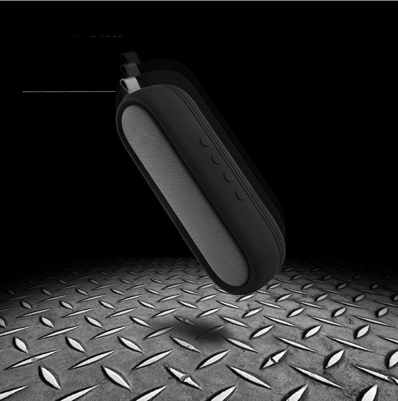 KTX-939347 Portable Waterproof Bluetooth Speaker with Dual 5W Audio, 2600mAh Rechargeable Battery, and 8-Hour Playtime for Outdoor Activities