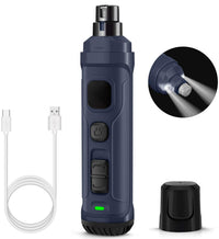 HKM-054035 Electric Pet Nail Clipper with LED Light ¨C Professional Nail Shaver for Cats and Small Dogs
