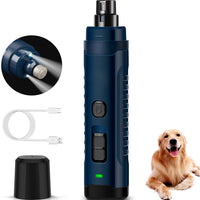 HKM-054035 Electric Pet Nail Clipper with LED Light ¨C Professional Nail Shaver for Cats and Small Dogs