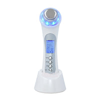 HKM-350483 5 in 1 Ultrasonic Pore Cleaning Device with Blue and Red Light Therapy