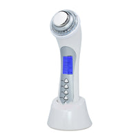 HKM-350483 5 in 1 Ultrasonic Pore Cleaning Device with Blue and Red Light Therapy