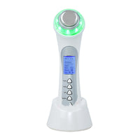 HKM-350483 5 in 1 Ultrasonic Pore Cleaning Device with Blue and Red Light Therapy