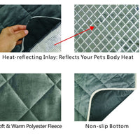 HKM-286483 Cozy Winter Pet Heating Pad - Soft Fabric, Multiple Sizes Available